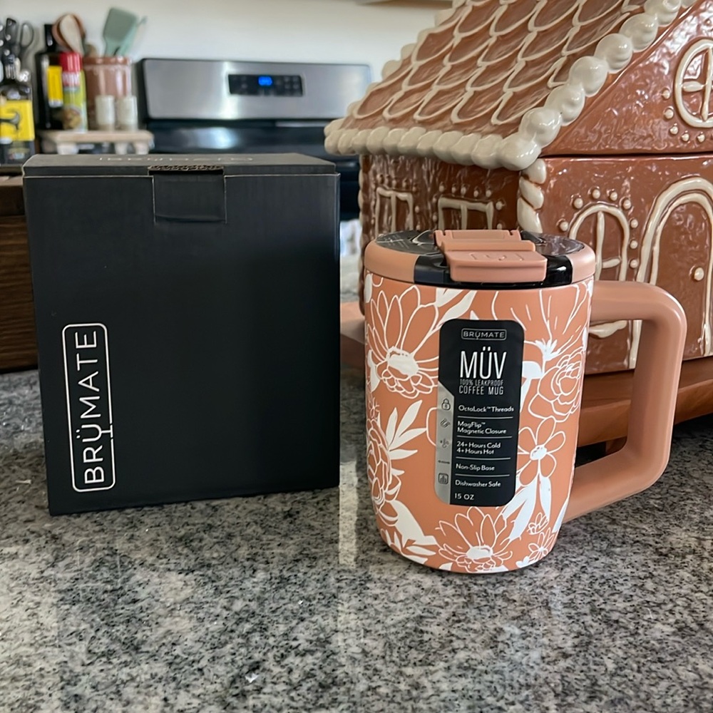 Brumate x Holley Gabrielle LIMITED EDITION Sandstone Bloom 15oz MUV